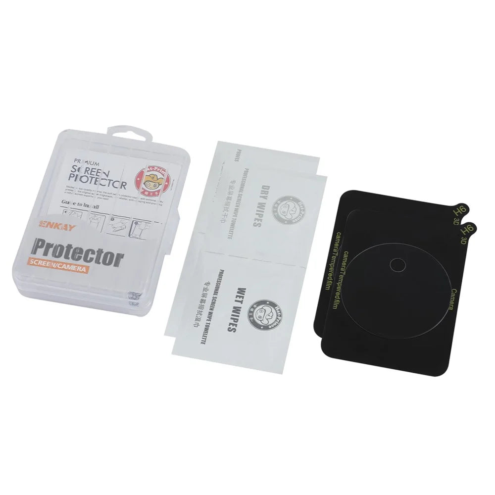 ENKAY HAT PRINCE 2Pcs for Realme 12 5G Camera Lens Protector High Aluminum-Silicon Glass 9H Rear Lens Film - 5