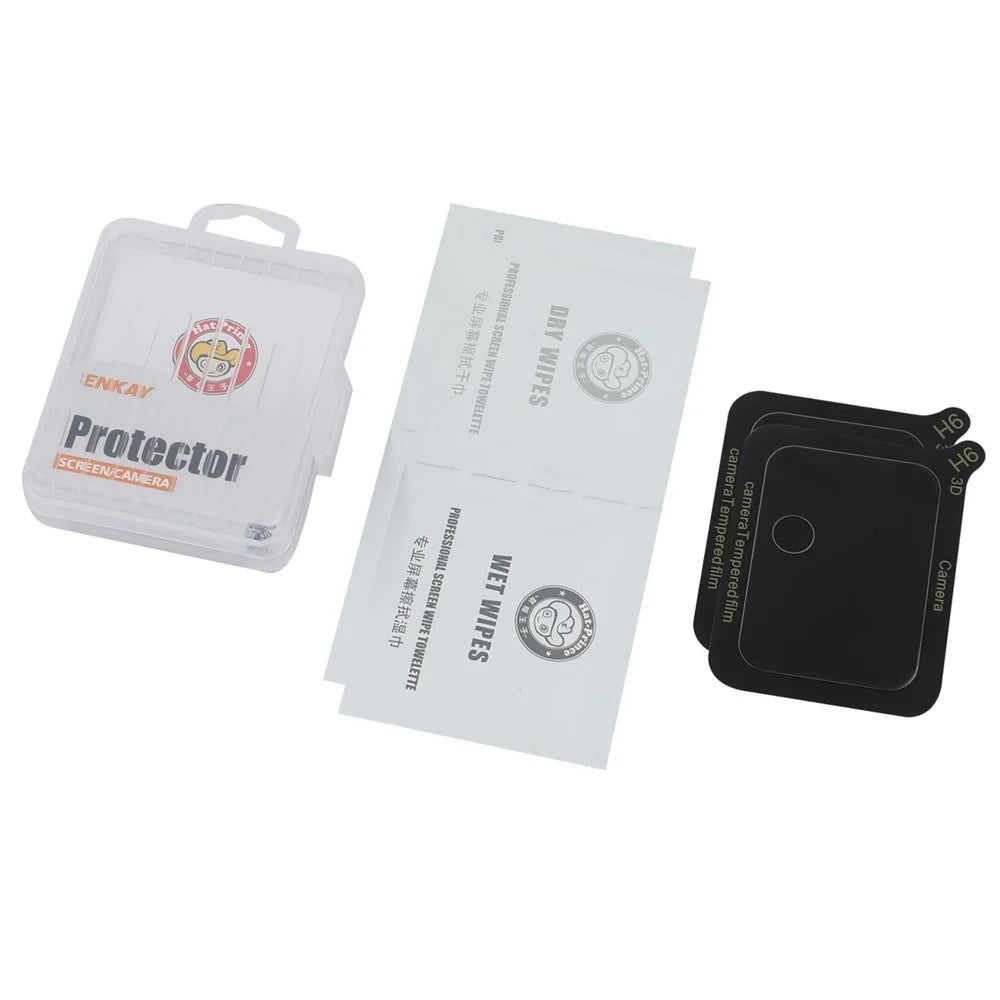 ENKAY HAT PRINCE 2Pcs for Honor 90 GT 5G Camera Lens Protector High Aluminum-Silicon Glass Shockproof Lens Film - 5