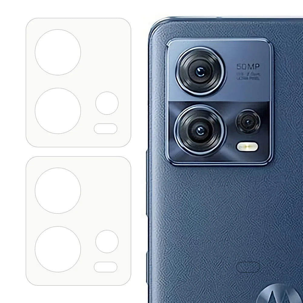 ENKAY HAT PRINCE 2Pcs for Motorola Moto S30 Pro 5G / Edge 30 Fusion 5G Camera Lens Protector 0.2mm High Aluminum-Silicon Glass Lens Film - 1