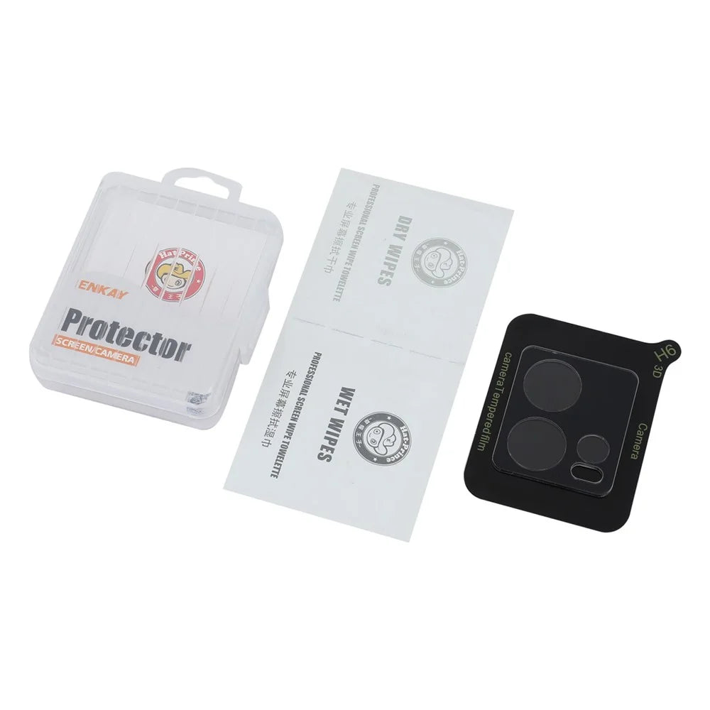 ENKAY HAT PRINCE For Motorola Moto S30 Pro 5G / Edge 30 Fusion 5G Camera Lens Cover High Aluminum-Silicon Glass Clear Rear Lens Protector - 5