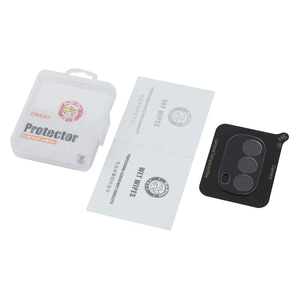 ENKAY HAT PRINCE For Motorola Moto G82 5G Camera Lens Protector Anti-Explosion 9H Lens Film - 5