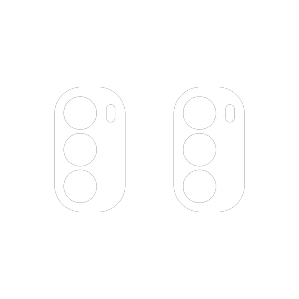 ENKAY HAT PRINCE 2Pcs for Motorola Moto G82 5G Camera Lens Protector Full Glue High Aluminum-Silicon Glass Lens Film - 2