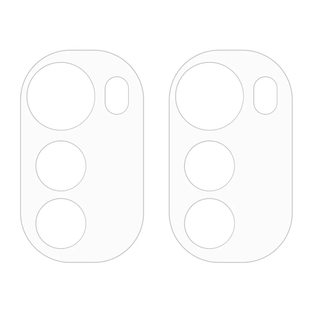 ENKAY HAT PRINCE 2Pcs for Motorola Moto E32 4G Camera Lens Protector Anti-Fingerprint 0.2mm Rear Lens Film - 2