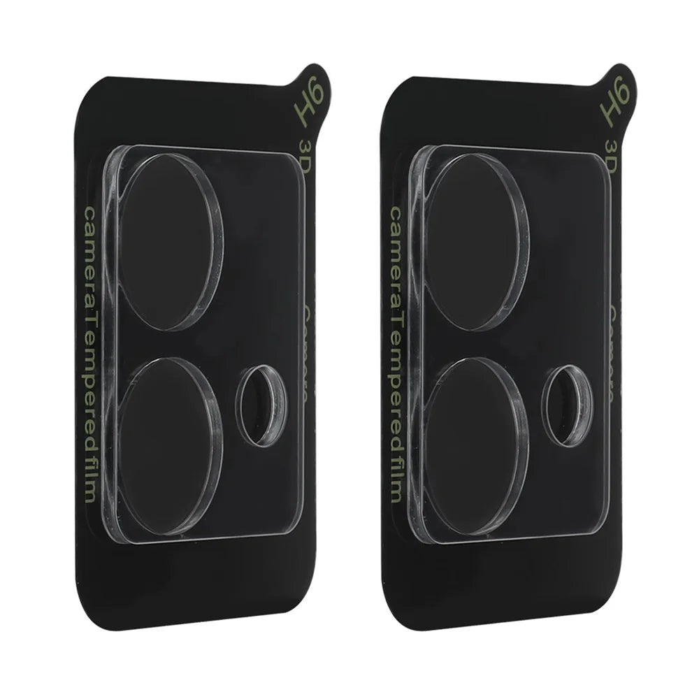 ENKAY HAT PRINCE 2Pcs for Motorola Edge 40 Neo 5G Anti-Fingerprint 0.2mm Camera Rear Lens Film - 3