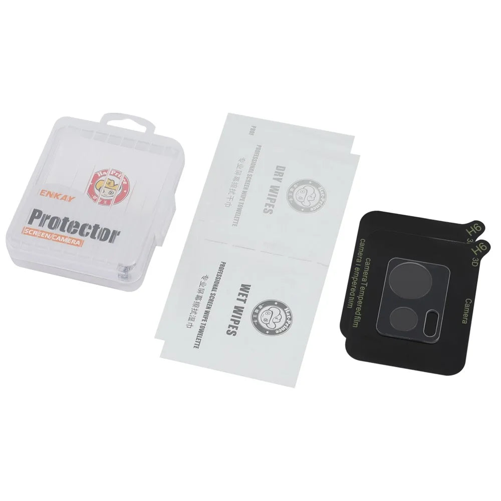ENKAY HAT PRINCE 2Pcs for Motorola Edge 30 Neo 5G Camera Lens Protector Full Cover Anti-Scratch Lens Film - 5