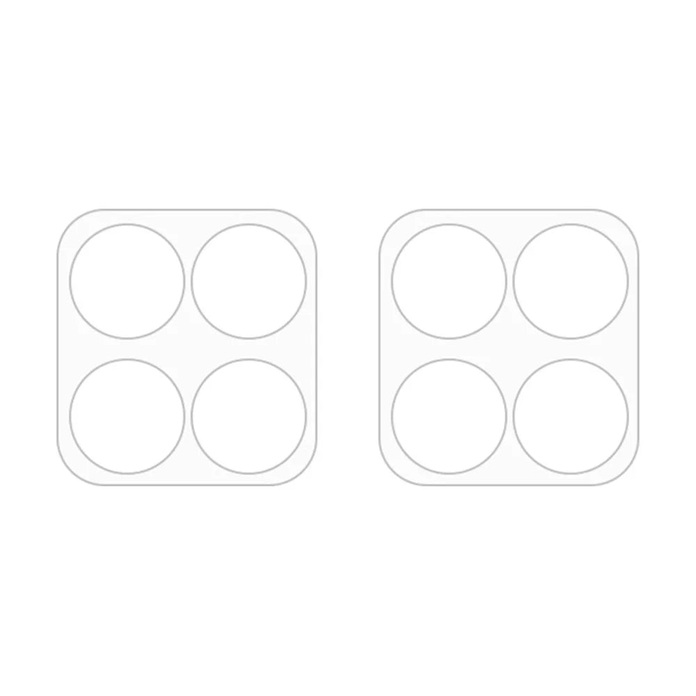 ENKAY HAT PRINCE 2Pcs for Honor X6a 4G Camera Lens Protector High Aluminum-Silicon Glass No Bubbles Lens Film - 2