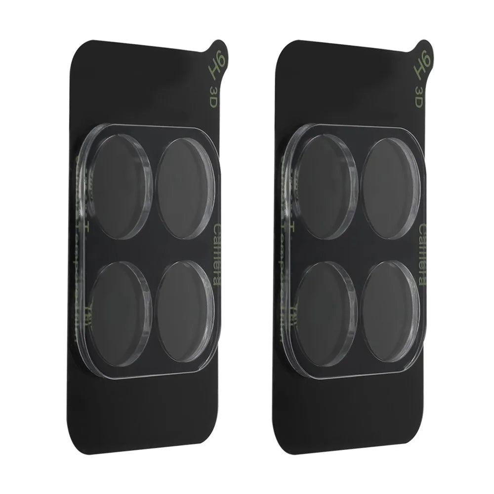 ENKAY HAT PRINCE 2Pcs for Honor X6a 4G Camera Lens Protector High Aluminum-Silicon Glass No Bubbles Lens Film - 3