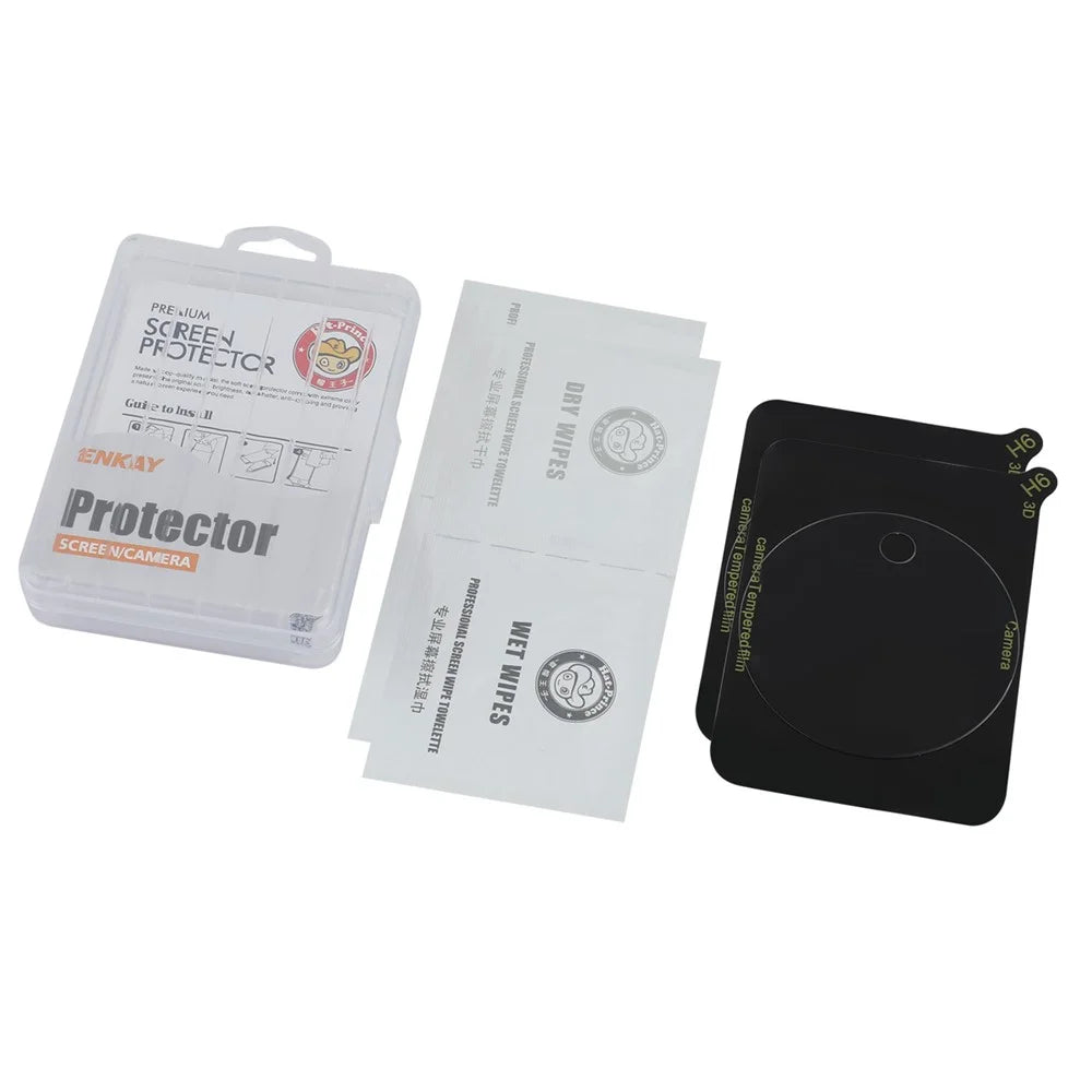 ENKAY HAT PRINCE 2Pcs for Honor Magic6 Lite 5G / X50 5G / X9b 5G Camera Lens Film HD Clear 9H Lens Protector - 4
