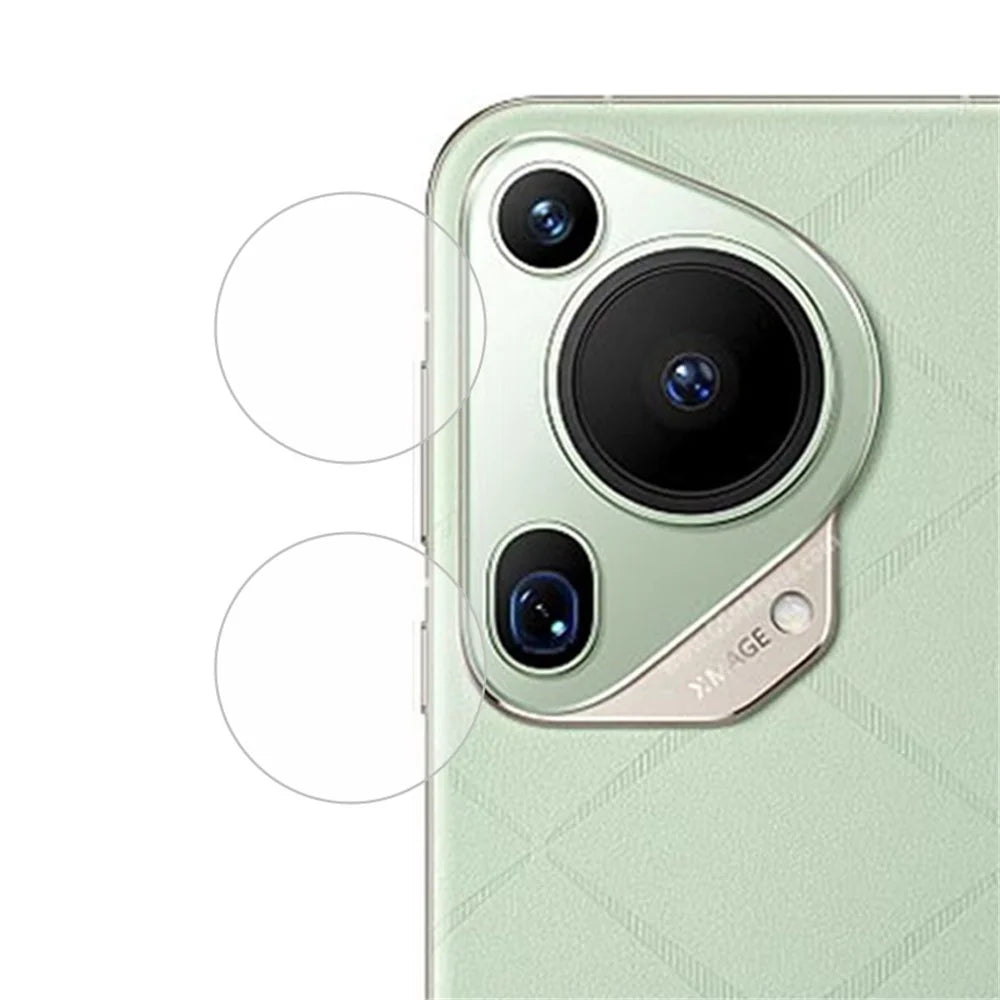 ENKAY HAT PRINCE 2Pcs for Huawei Pura 70 Ultra Camera Lens Film High Aluminum-Silicon Glass Lens Protector - 1