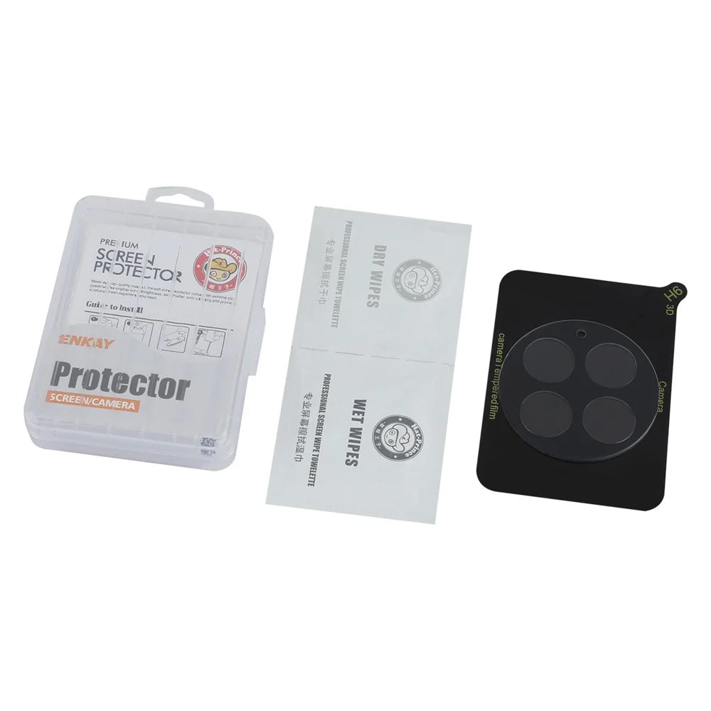 ENKAY HAT PRINCE For Oneplus Ace 2 Pro 5G Camera Lens Protector Anti-Shatter High Aluminium-Silicon Glass Film - 5