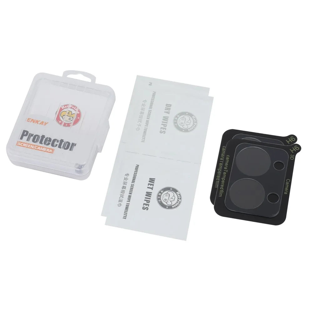 ENKAY HAT PRINCE 2Pcs for OnePlus Nord 2T 5G Camera Lens Protector 0.2mm High Aluminum-Silicon Glass 9H Lens Film - 5