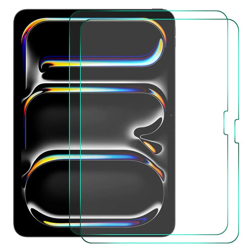 ENKAY HAT PRINCE 2Pcs For iPad Air 13 (2026) / (2025) / (2024) / Pro 13 (2025) / 13 (2024) Screen Protector Shatterproof 2.5D High Aluminium-Silicon Glass Film - 1