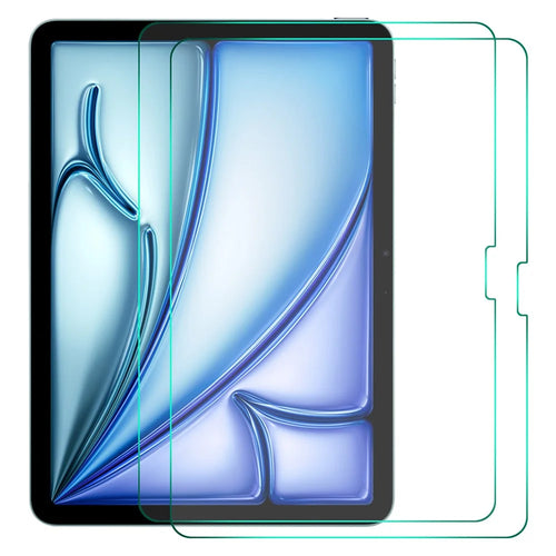 ENKAY HAT PRINCE 2Pcs For iPad Air 11 (2026) / (2025) / (2024) Screen Protector 2.5D 0.33mm 9H High Aluminium-Silicon Glass Film - 1