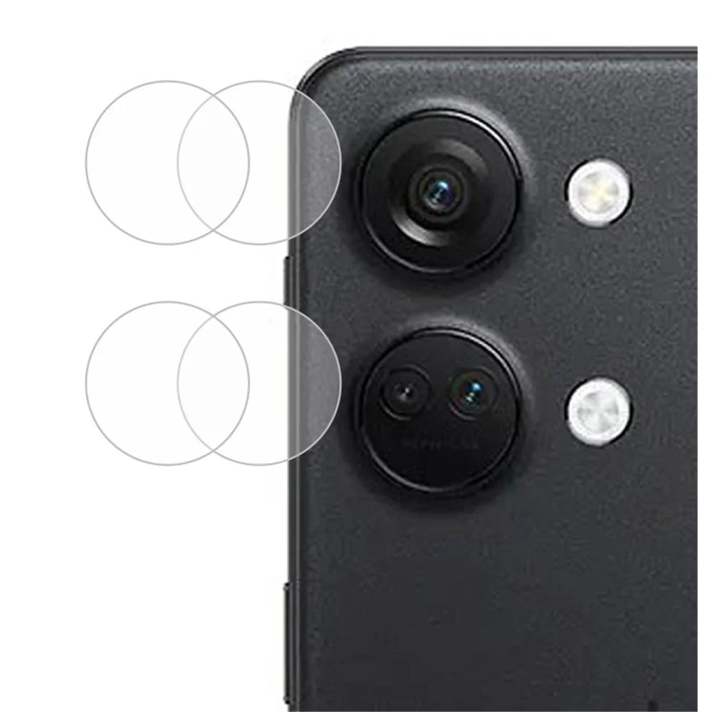 ENKAY HAT PRINCE 2Pcs Lens Film for OnePlus Ace 2V / Nord CE3 5G / Nord CE 3 Lite 5G / Nord 3 5G 0.2mm Camera Lens Protector - 1