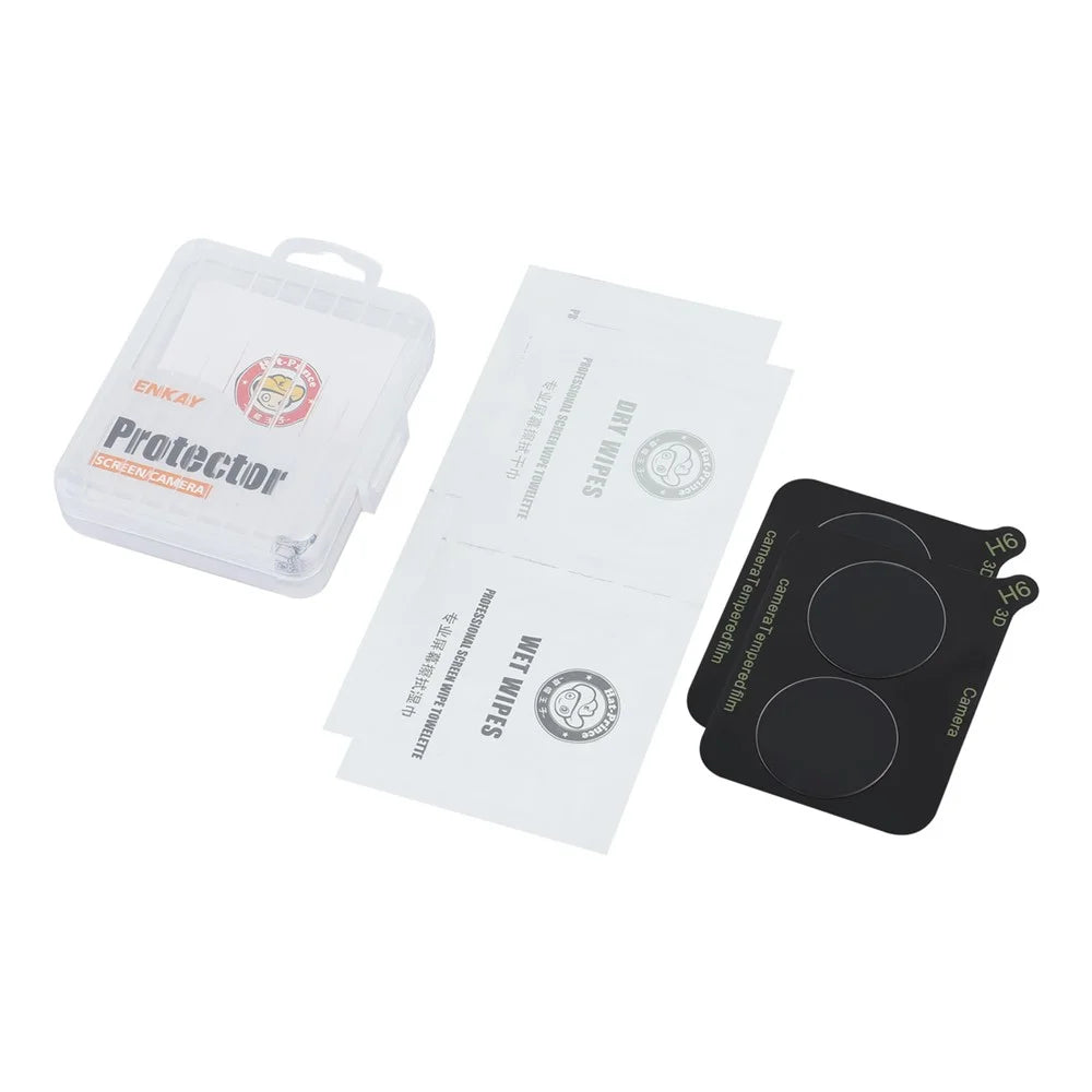 ENKAY HAT PRINCE 2Pcs Lens Film for OnePlus Ace 2V / Nord CE3 5G / Nord CE 3 Lite 5G / Nord 3 5G 0.2mm Camera Lens Protector - 5