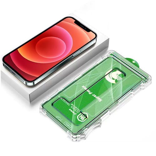 For iPhone 12 / 12 Pro Screen Protector Soft PET Matte Film with Easy Installation Tool - 1