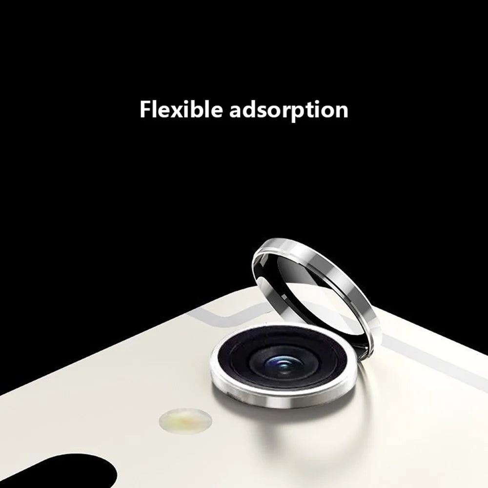 For Samsung Galaxy Tab S9 Camera Lens Protector Metal Frame Tempered Glass Clear Lens Film, Colorful - 4