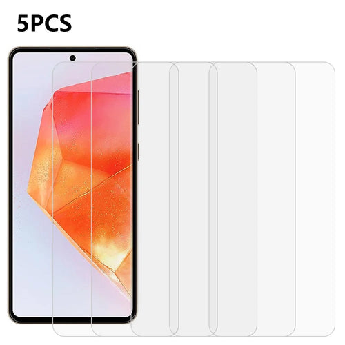 5PCS For Samsung Galaxy M55 5G / C55 5G / F55 5G Tempered Glass Screen Protector 0.3mm 2.5D Clear Screen Film - 1