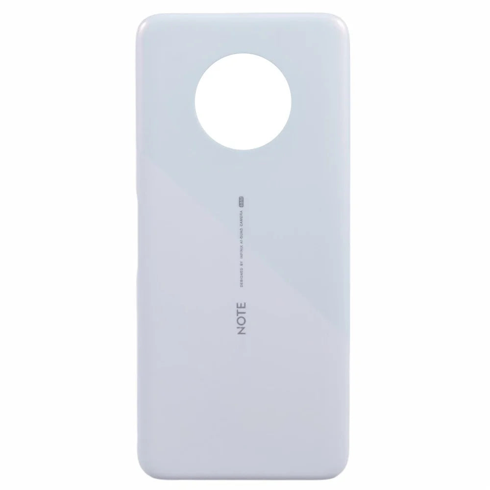 For Infinix Note 7 X690 Back Battery Housing Cover Replacement - White - 2