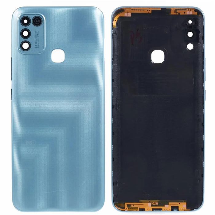 For Infinix Hot 10 Play X688 Replacement Part Back Battery Housing Cover - Green - 1
