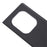 For TECNO Phantom X2 Pro 5G AD9 OEM Battery Door Cover Replacement Part - Black - 4