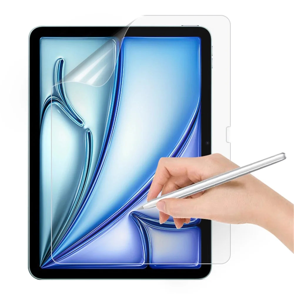 For iPad Air 11 (2026) / (2025) / (2024) Screen Protector PET Film Drawing Write As Paper, Bubble Free - 1