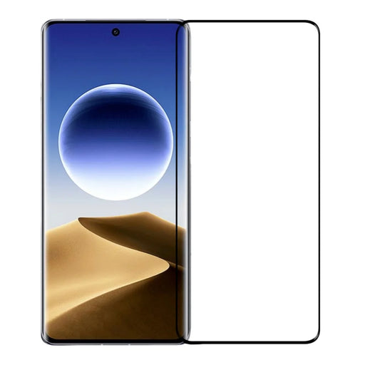 PINWUYO For Oppo Find X7 Ultra Screen Protector 3D Hot Bending Fingerprint-Free Tempered Glass Film - 1
