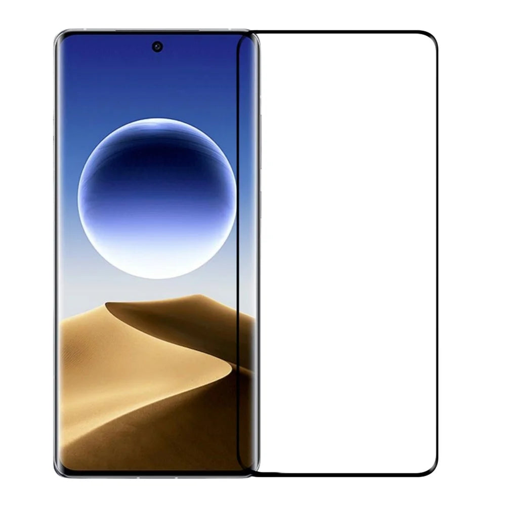 MOFI For Oppo Find X7 Ultra Screen Protector 3D Curved Hot Bending Full Glue Screen Film - 1