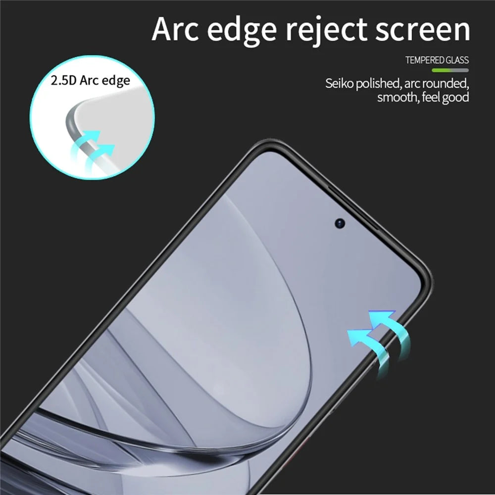 PINWUYO JK Series-2 for ZTE Axon 60 Ultra Screen Protector HD Clear High Aluminum-Silicon Glass Film - 6