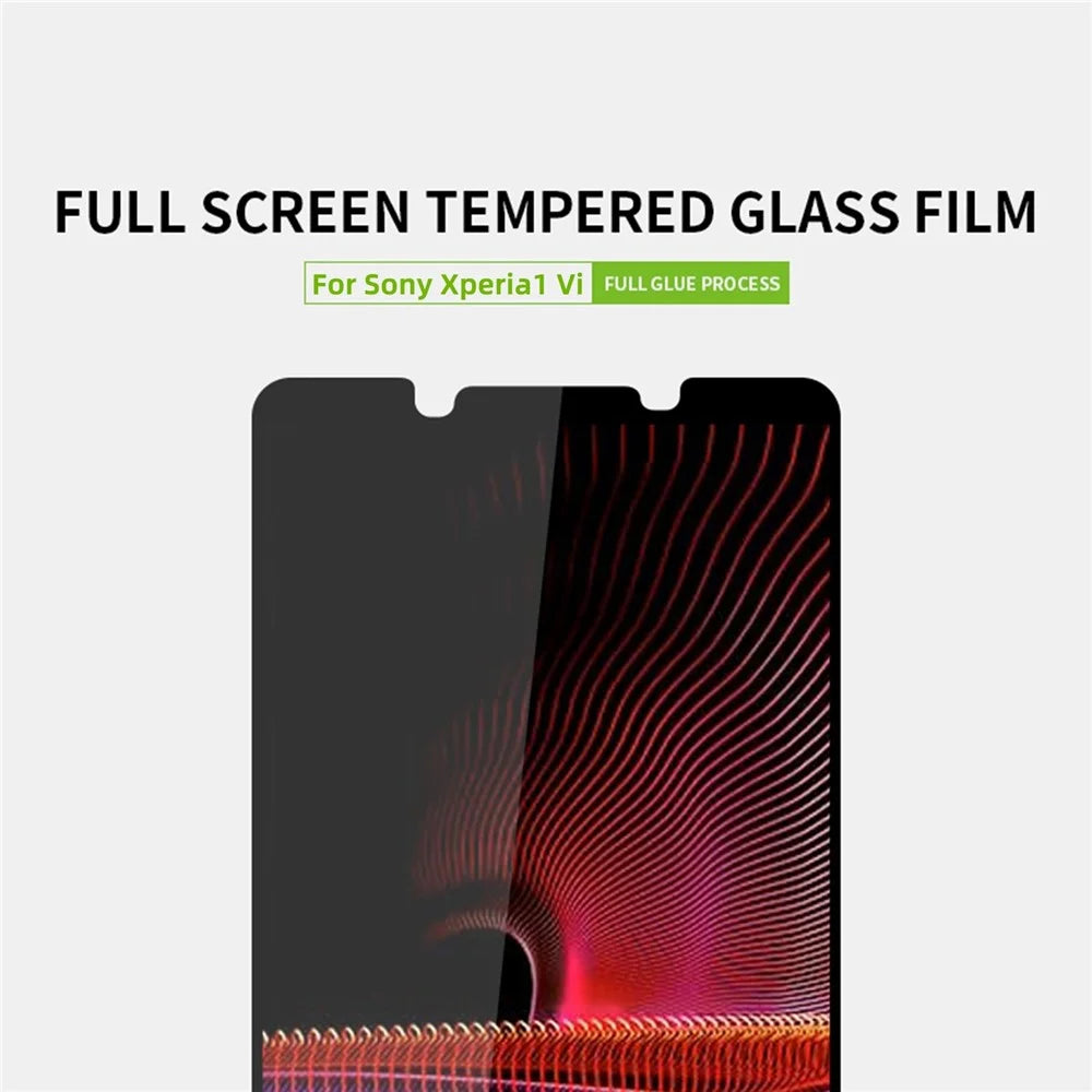 PINWUYO JK Series-2 for Sony Xperia 1 VI Full Screen Protector High Aluminum-Silicon Glass Film - 3