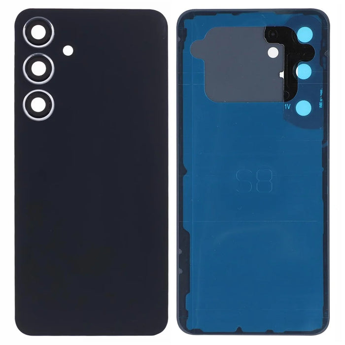 For Samsung Galaxy S24 S921 Battery Housing with Camera Lens Cover - Black - 1