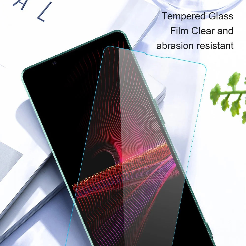 AMORUS For Sony Xperia 10 VI Phone Screen Protector High Aluminum-Silicon Glass 2.5D Arc Edge Film - 6