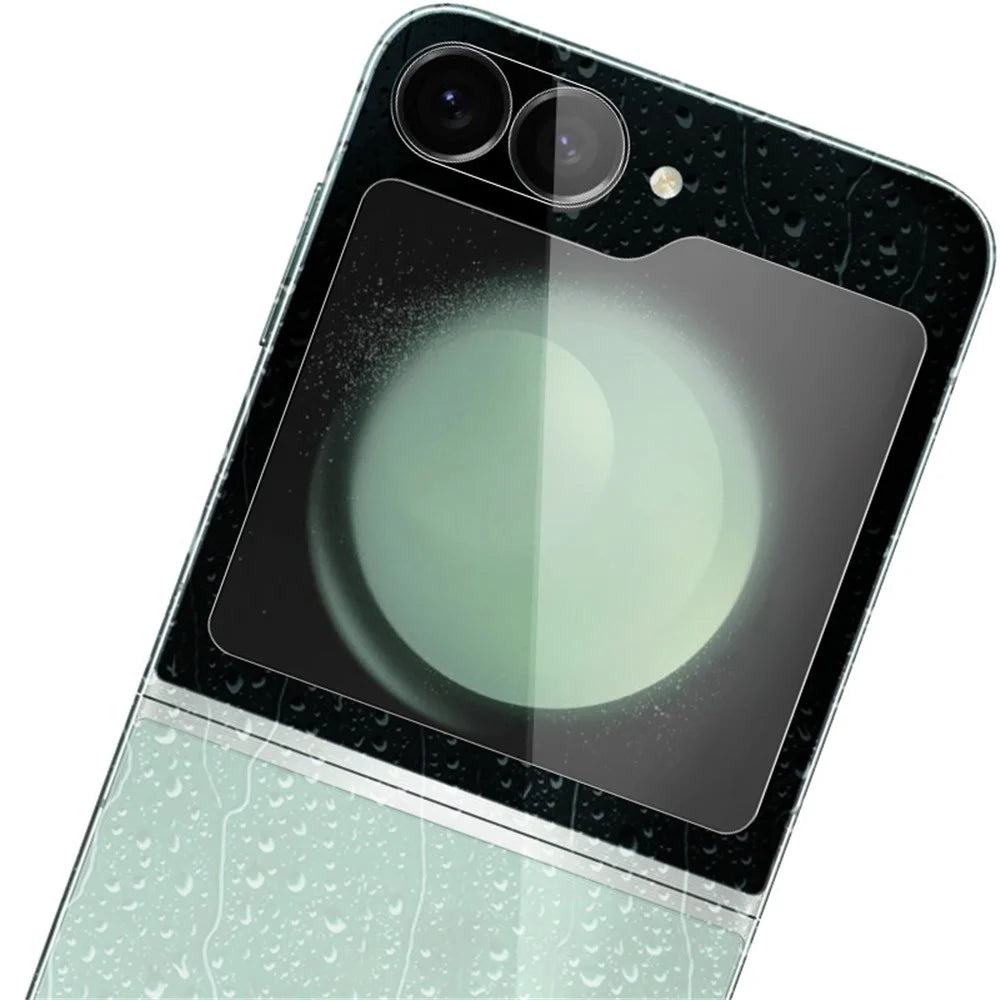 IMAK For Samsung Galaxy Z Flip6 5G Tempered Glass Camera Lens Protector with Rear Small Screen Film Set - 6