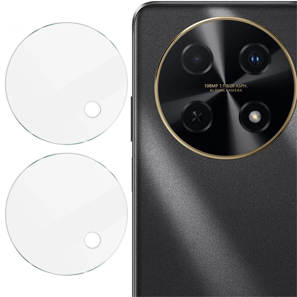 IMAK 2Pcs  /  Set for Huawei Nova 12i 4G / Huawei Enjoy 70 Pro Rear Lens Protector Clear Tempered Glass Camera Lens Film - 1