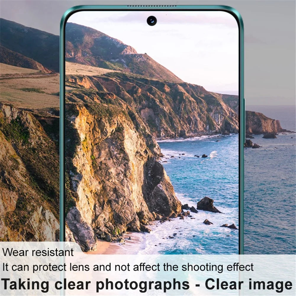 IMAK 2Pcs  /  Set for Huawei Nova 12i 4G / Huawei Enjoy 70 Pro Rear Lens Protector Clear Tempered Glass Camera Lens Film - 4