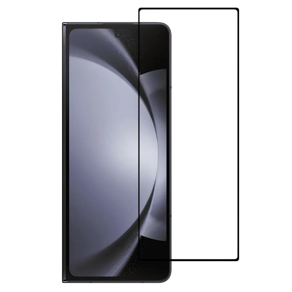 For Samsung Galaxy Z Fold6 5G Front Tempered Glass Screen Protector Full Cover Full Glue Silk Printing Clear Film - 1