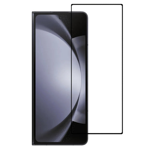 For Samsung Galaxy Z Fold6 5G Front Tempered Glass Screen Protector Full Cover Full Glue Silk Printing Clear Film - 1
