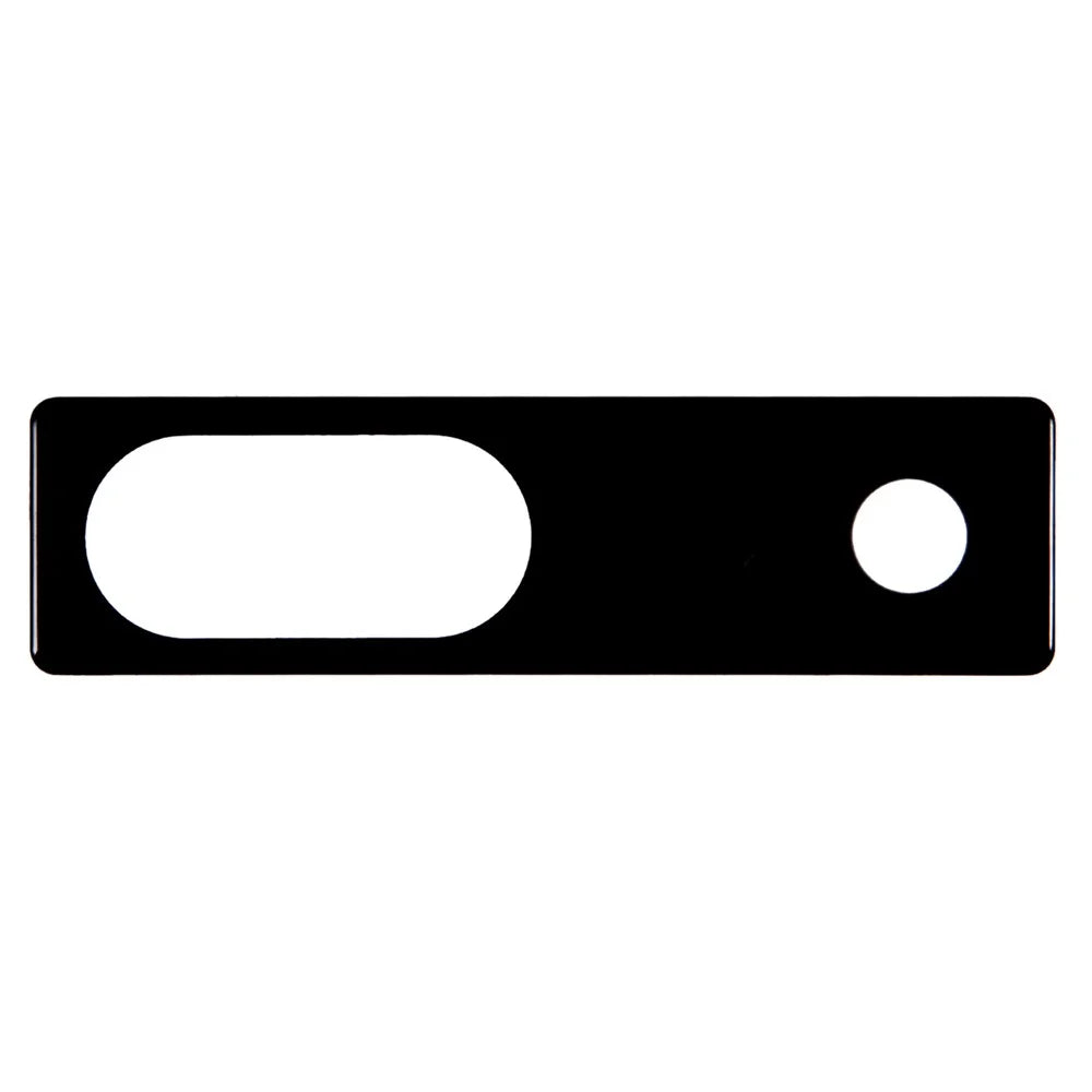 For Google Pixel 8a Camera Lens Protector Ultra Clear Tempered Glass Lens Film - Silk Printing Black - 2