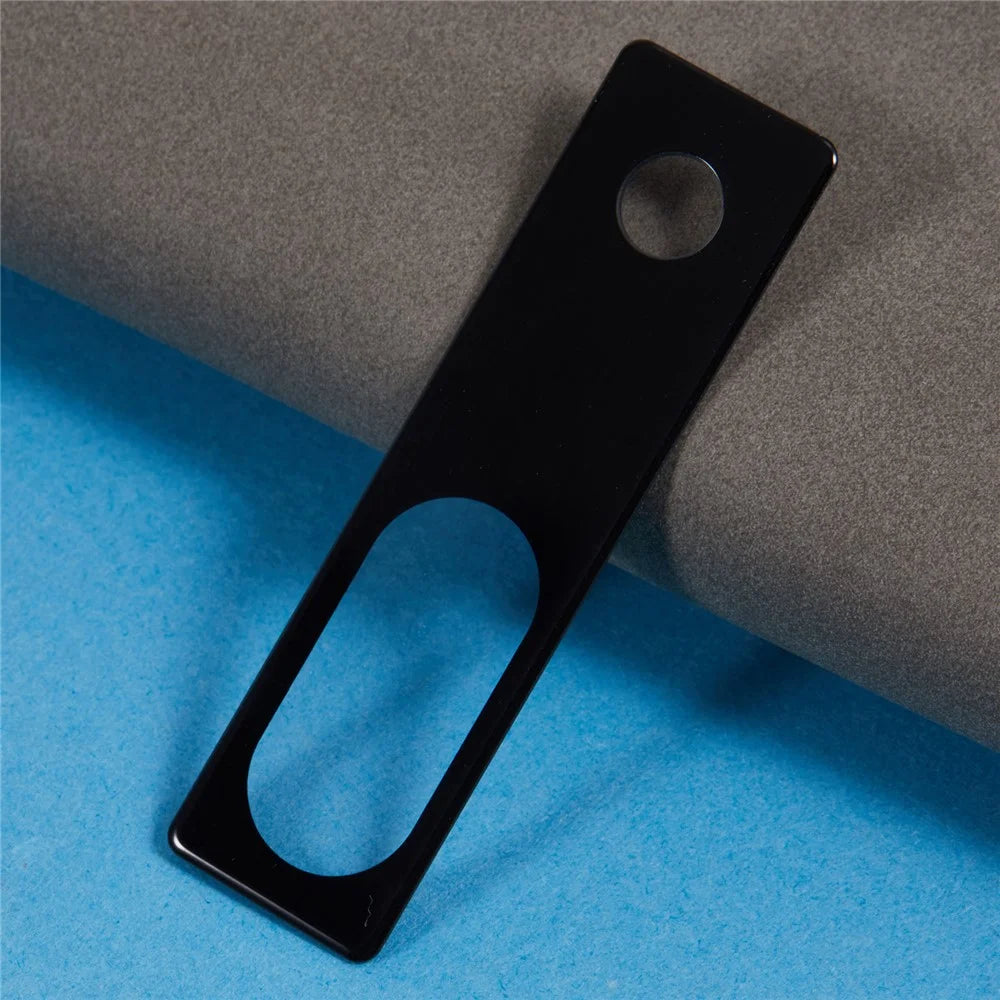 For Google Pixel 8a Camera Lens Protector Ultra Clear Tempered Glass Lens Film - Silk Printing Black - 6