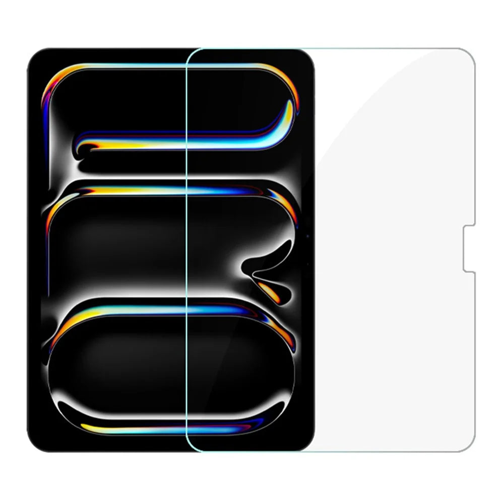 RURIHAI For iPad Pro 13 (2024) Tempered Glass Screen Protector 0.18mm 2.5D Full Glue AR Enhanced Clear Film - 1