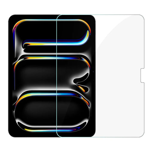 RURIHAI For iPad Pro 13 (2024) Tempered Glass Screen Protector 0.18mm 2.5D Full Glue AR Enhanced Clear Film - 1