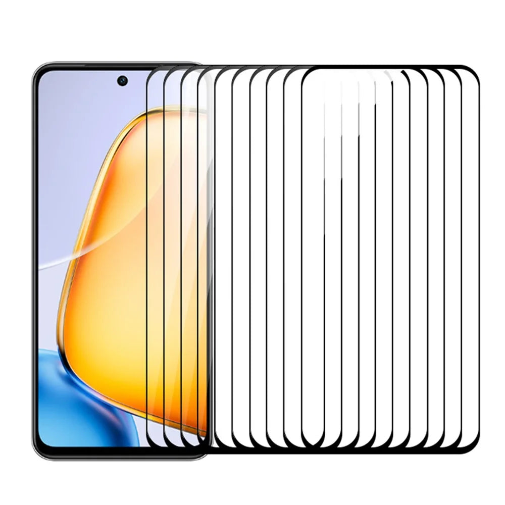 RURIHAI 10Pcs For vivo Y200t 5G Screen Protector High Aluminum-Silicon Glass Full Glue Film - 1