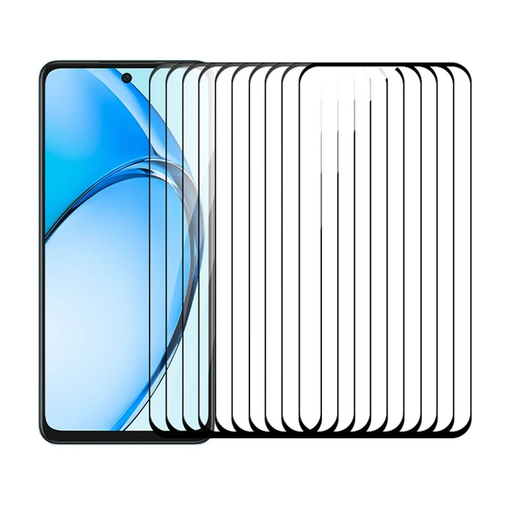 RURIHAI 10Pcs For Oppo A60 4G Screen Protector Shatterproof High Aluminum-Silicon Glass Film Bubble Free - 1