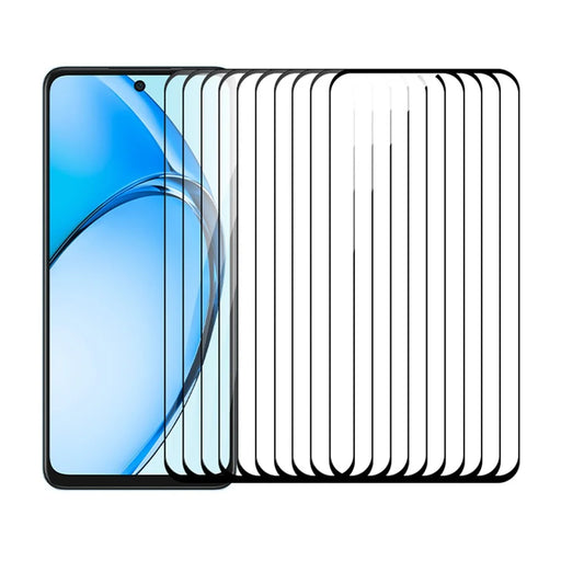 RURIHAI 10Pcs For Oppo A60 4G Screen Protector Shatterproof High Aluminum-Silicon Glass Film Bubble Free - 1