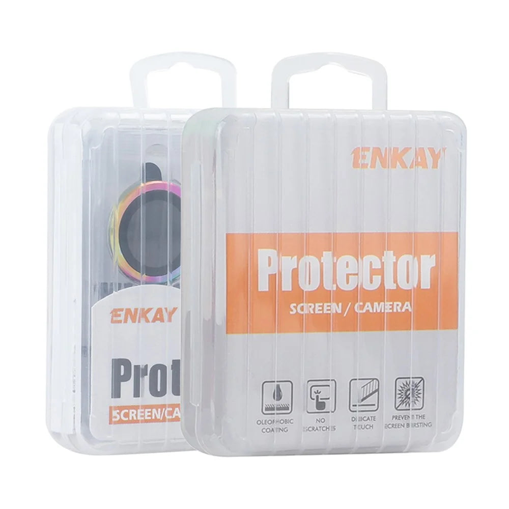 ENKAY HAT PRINCE For iPad Pro 13 (2025) / 13 (2024) Tempered Glass Lens Film Metal Ring Camera Lens Protector - Multi-Color - 6