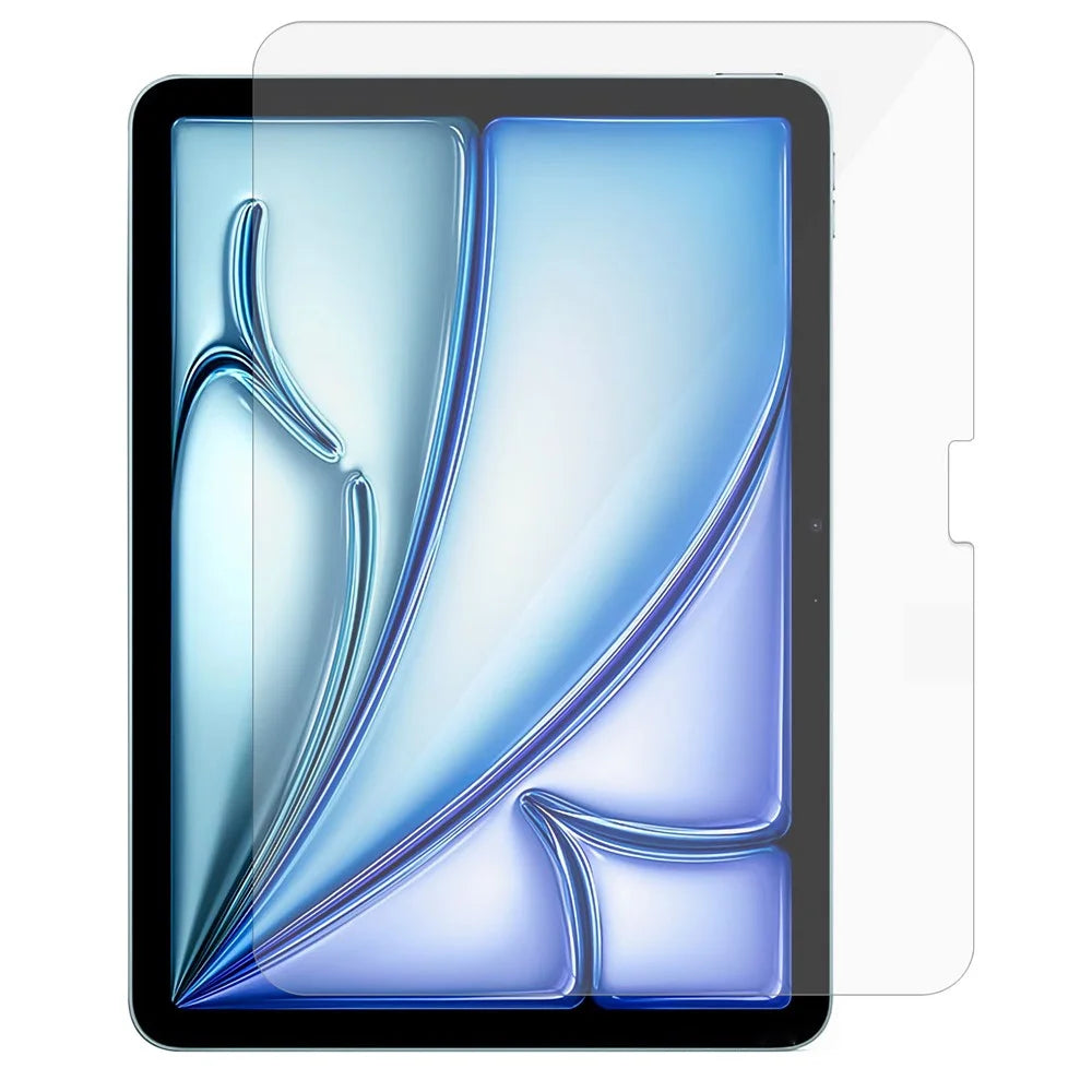 For iPad Air 11 (2026) / (2025) / (2024) Clear Screen Protector 0.3mm Straight Edge Tempered Glass Film - 1