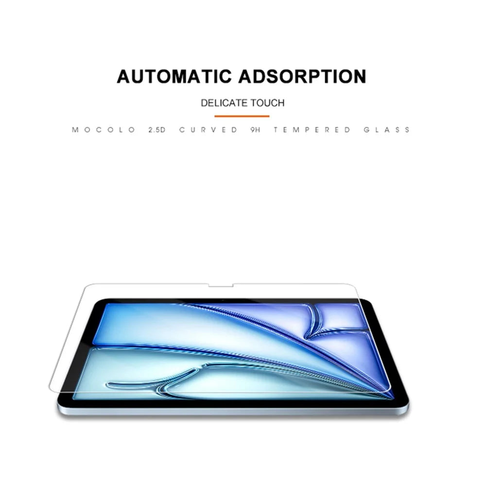 MOCOLO For iPad Air 11 (2026) / (2025) / (2024) Screen Protector HD Bubble Free Tempered Glass Film - 3