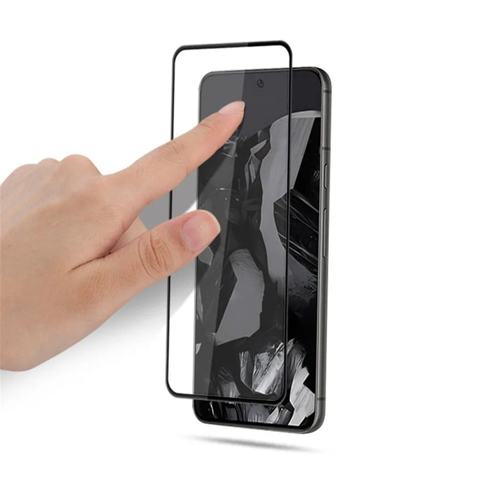 MOCOLO For Google Pixel 9 / Pixel 9 Pro Screen Protector Tempered Glass Silk Printing Film Complete Covering - Black - 5