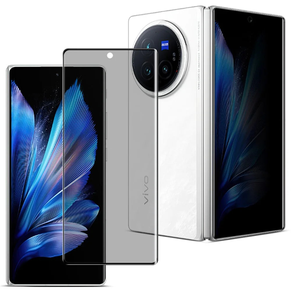 IMAK For vivo X Fold3 / X Fold3 Pro Privacy Screen Protector Full Cover 3D Curved Tempered Glass Film - 1