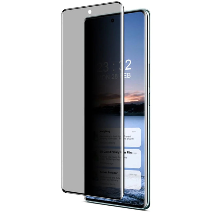 IMAK For vivo V30e 5G Screen Protector Anti-Peep 3D Curved Tempered Glass Full Film - 4